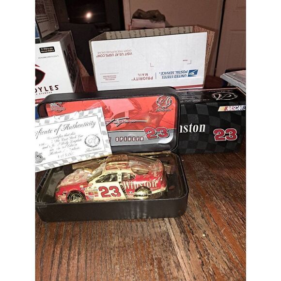 Vintage 99 Racing Champions Authenics Jimmy Spencer Winston Die Cast Nascar Car - Picture 2 of 6